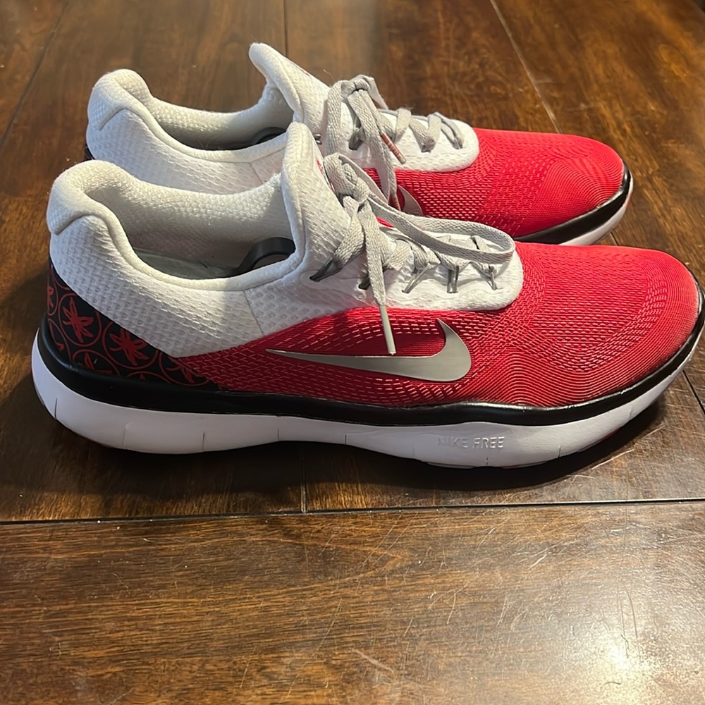 Nike Air Free Trainer 5.0 V7 Amp Ohio OSU Buckeyes Week Zero AA0881 605 Mens 11